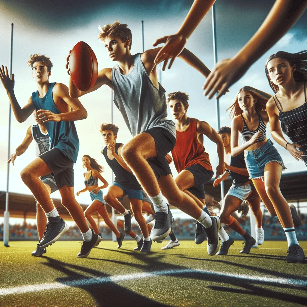 Teens sport